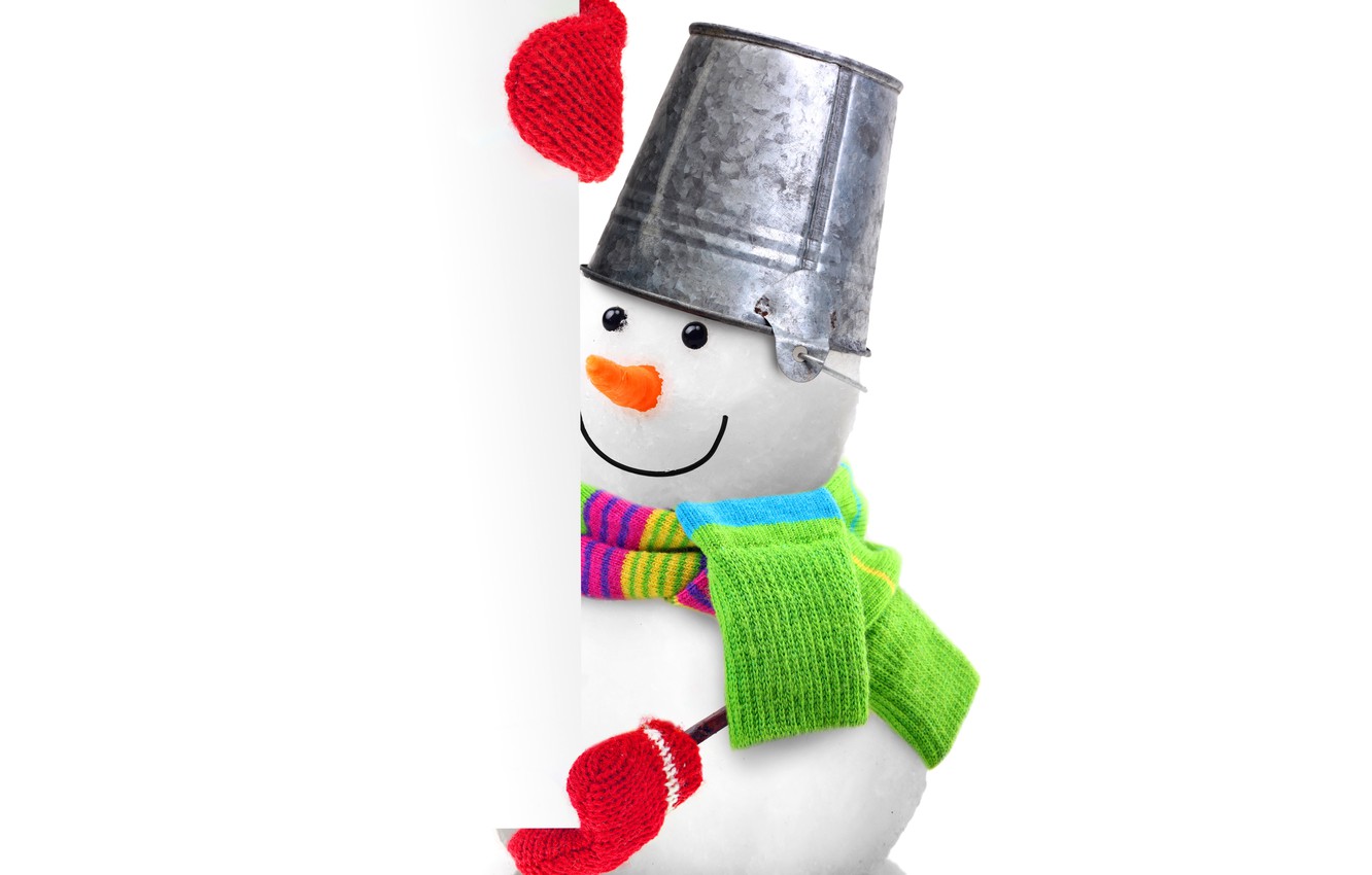 Christmas Cute Snowman Toy Wallpapers