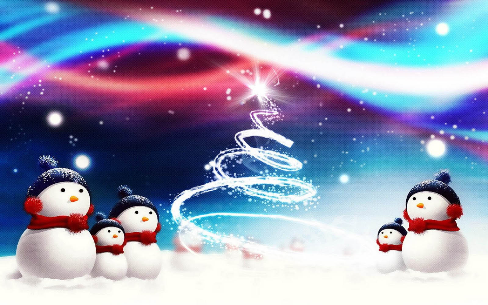 Christmas Cute Snowman Toy Wallpapers