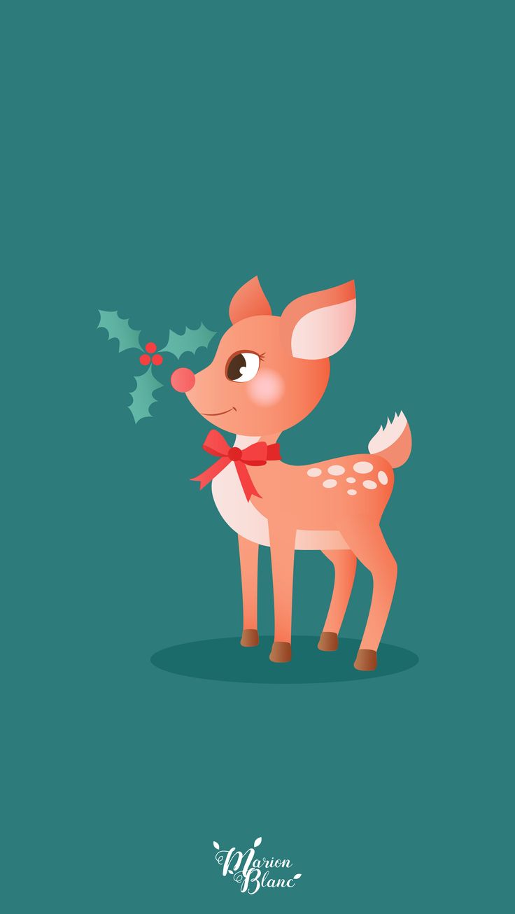 Christmas Deer Wallpapers