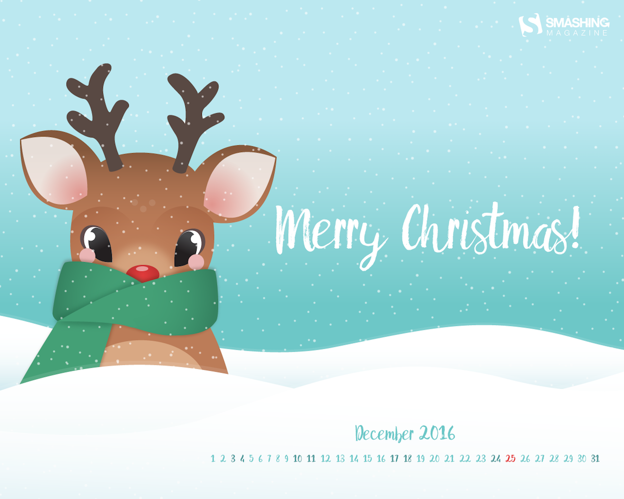 Christmas Deer Wallpapers