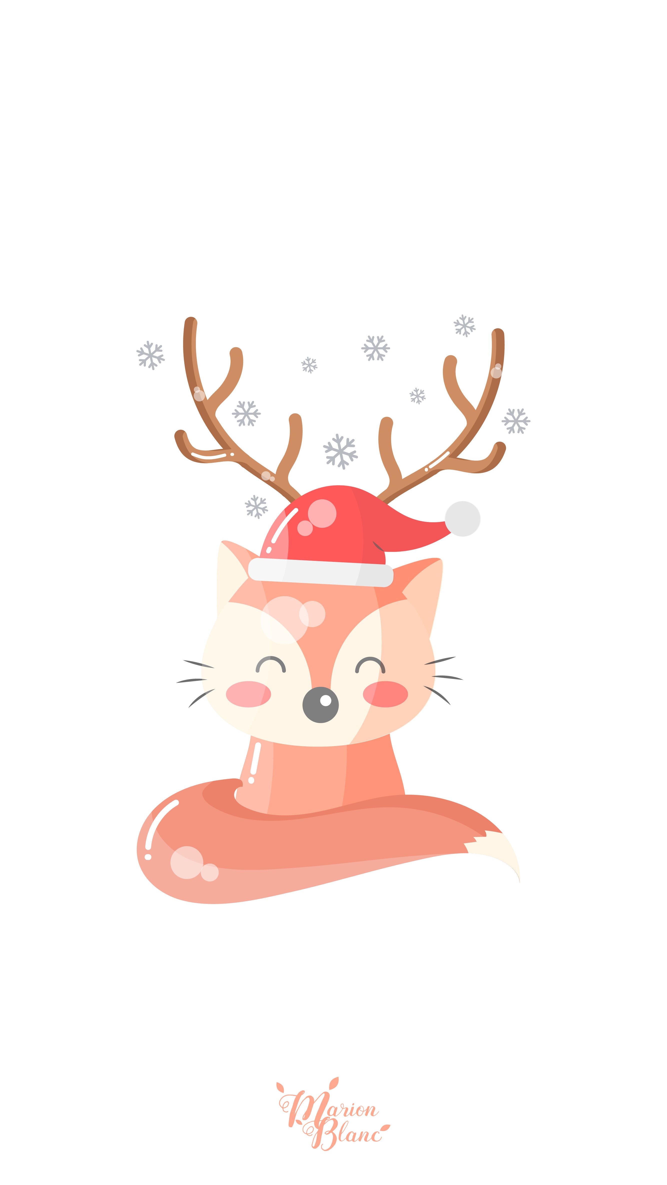 Christmas Deer Wallpapers