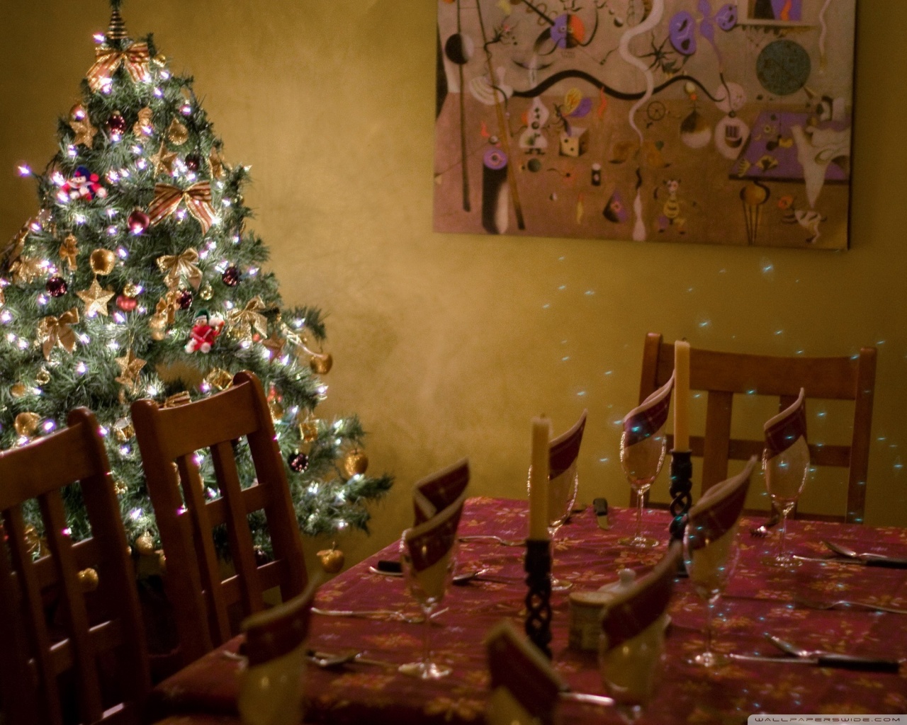 Christmas Dinner Wallpapers