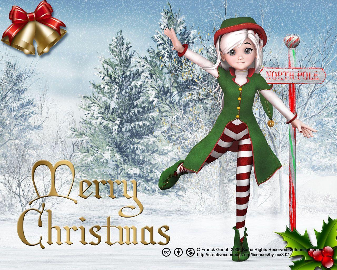 Christmas Elves Wallpapers