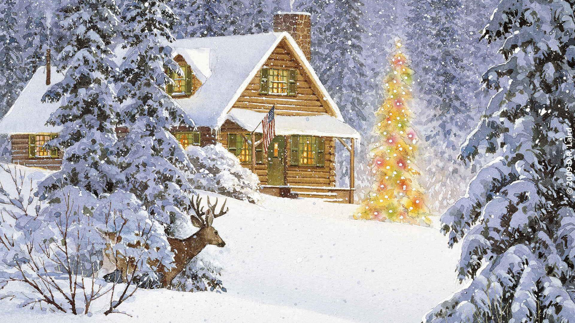 Christmas Farm Wallpapers