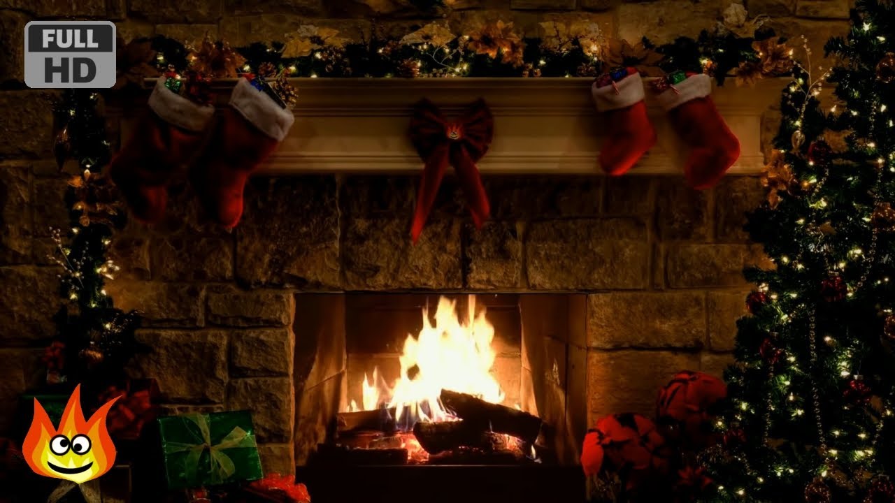 Christmas Fireplace Wallpapers