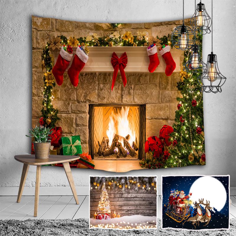 Christmas Fireplace Desktop Wallpapers