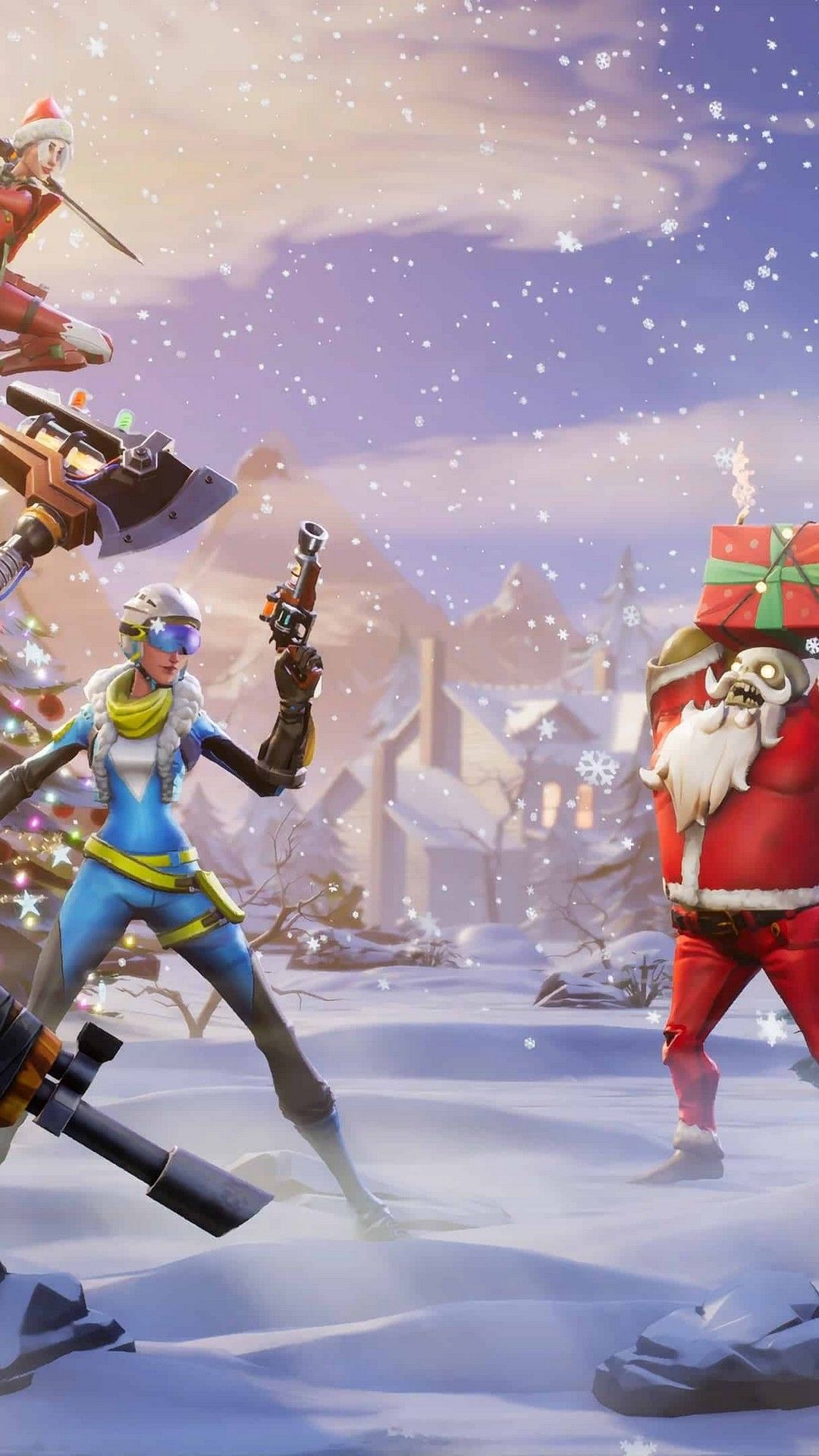 Christmas Fortnite Wallpapers