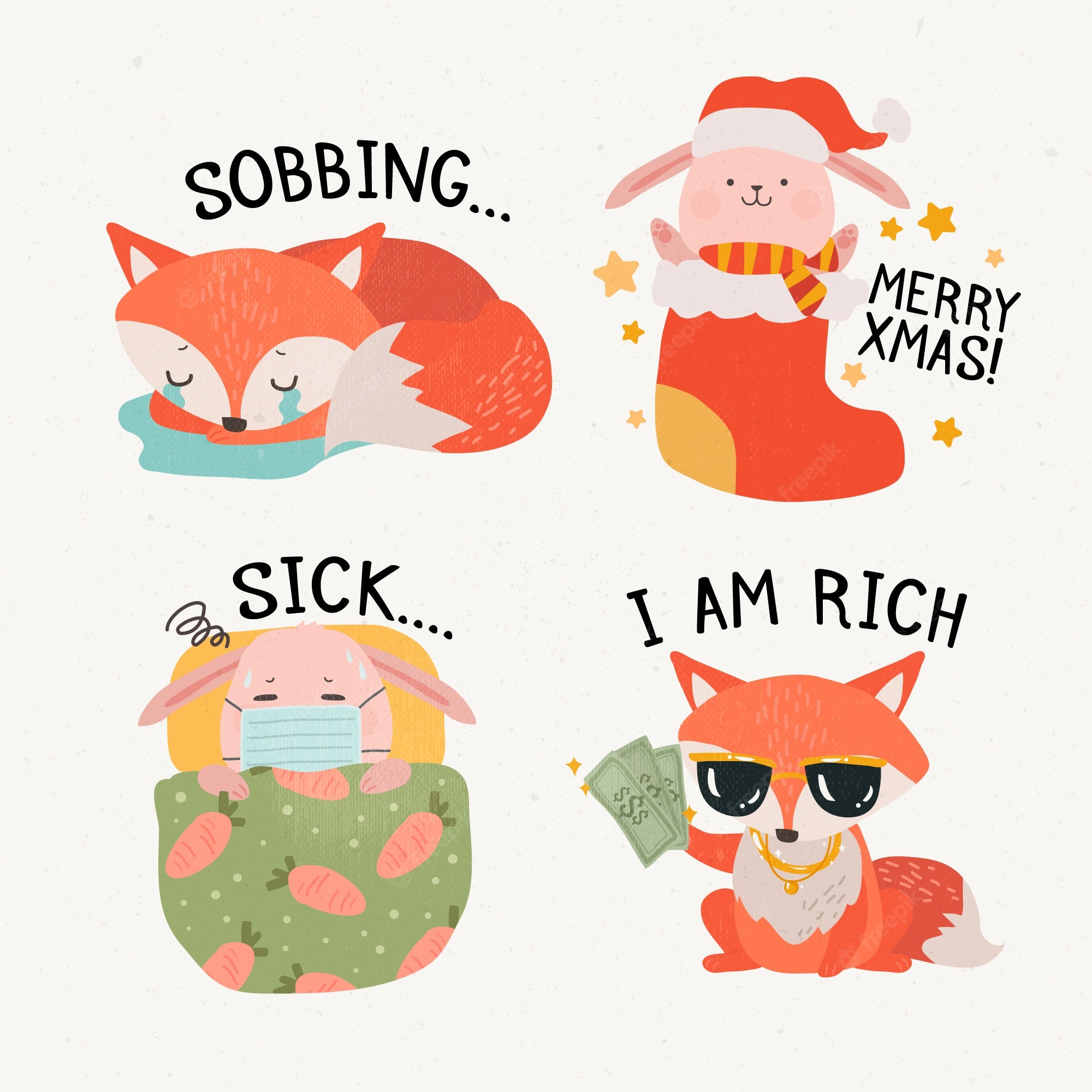 Christmas Fox Wallpapers