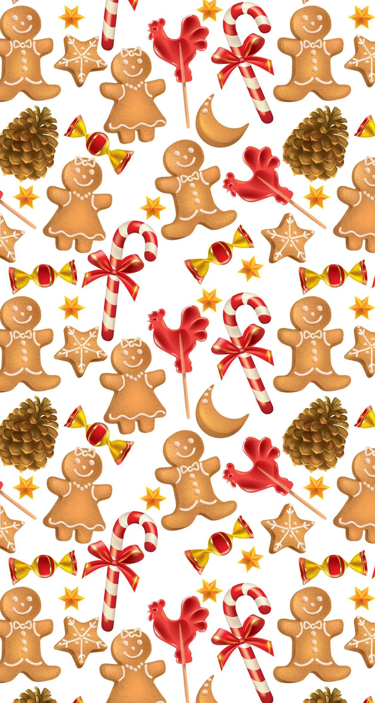 Christmas Gingerbread Wallpapers