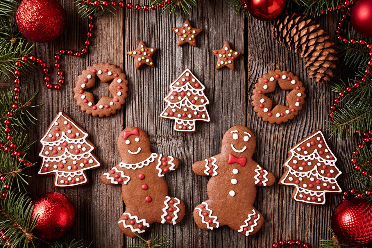 Christmas Gingerbread Wallpapers