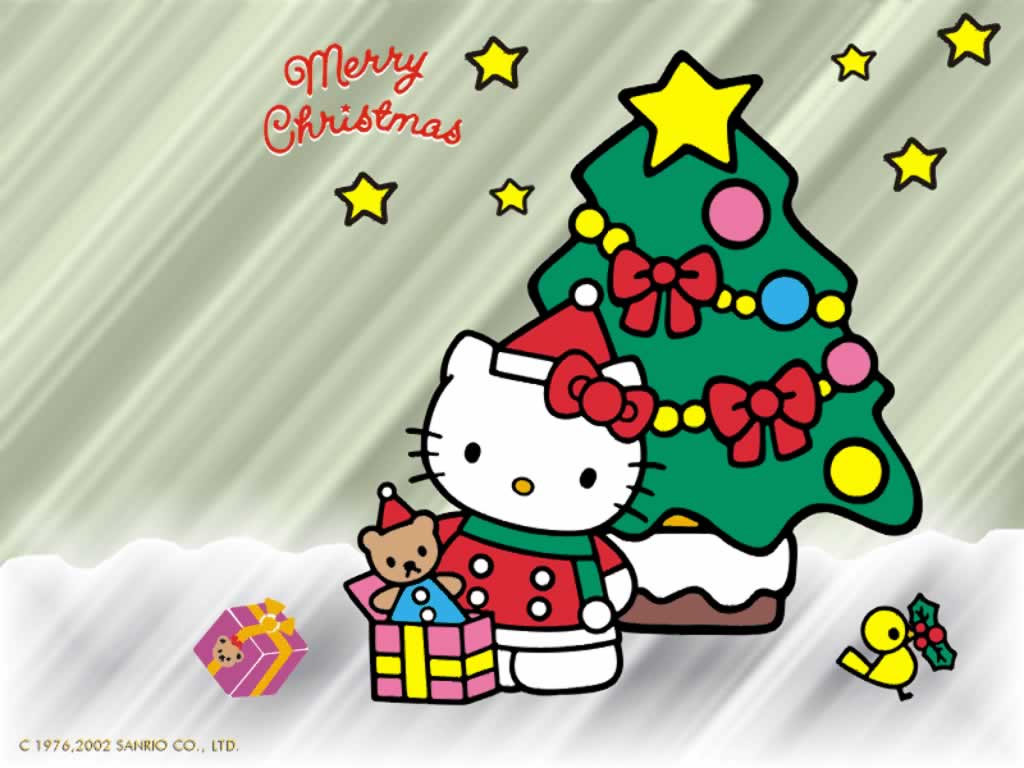 Christmas Hello Kitty Wallpapers