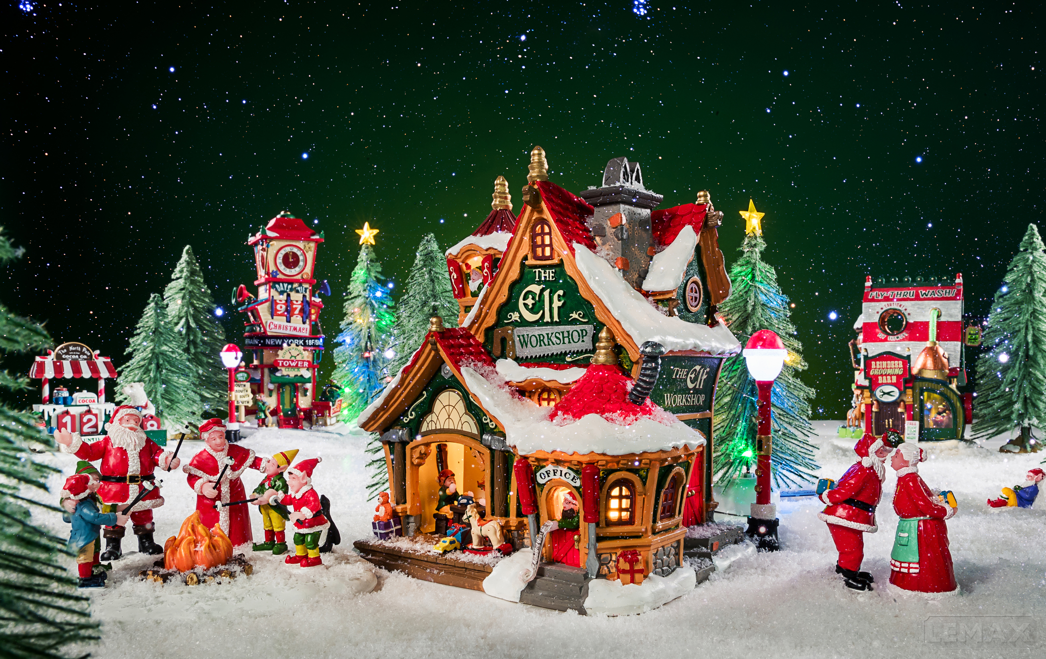 Christmas Houses Desktop Wallpapers