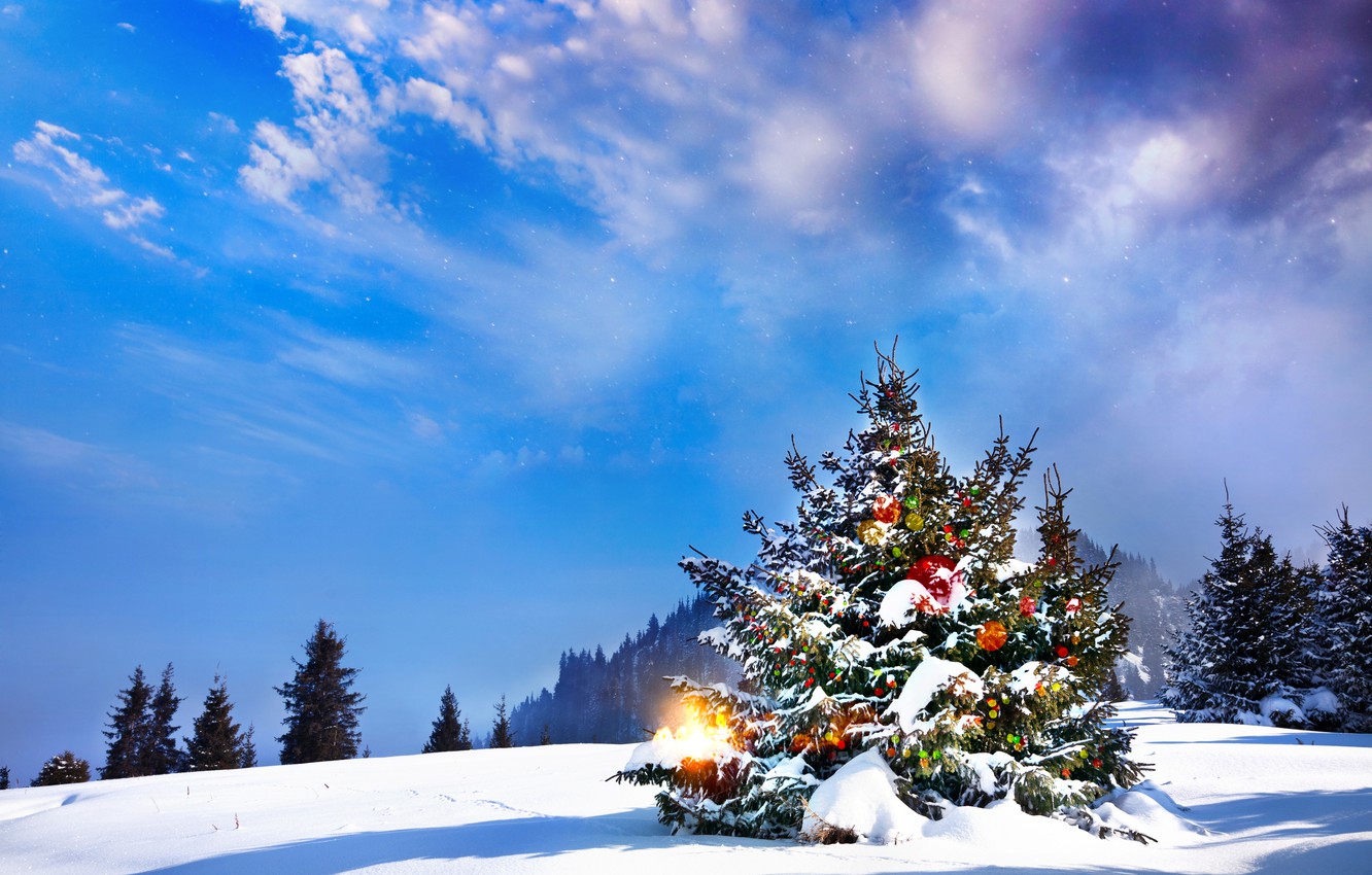 Christmas Landscape Wallpapers