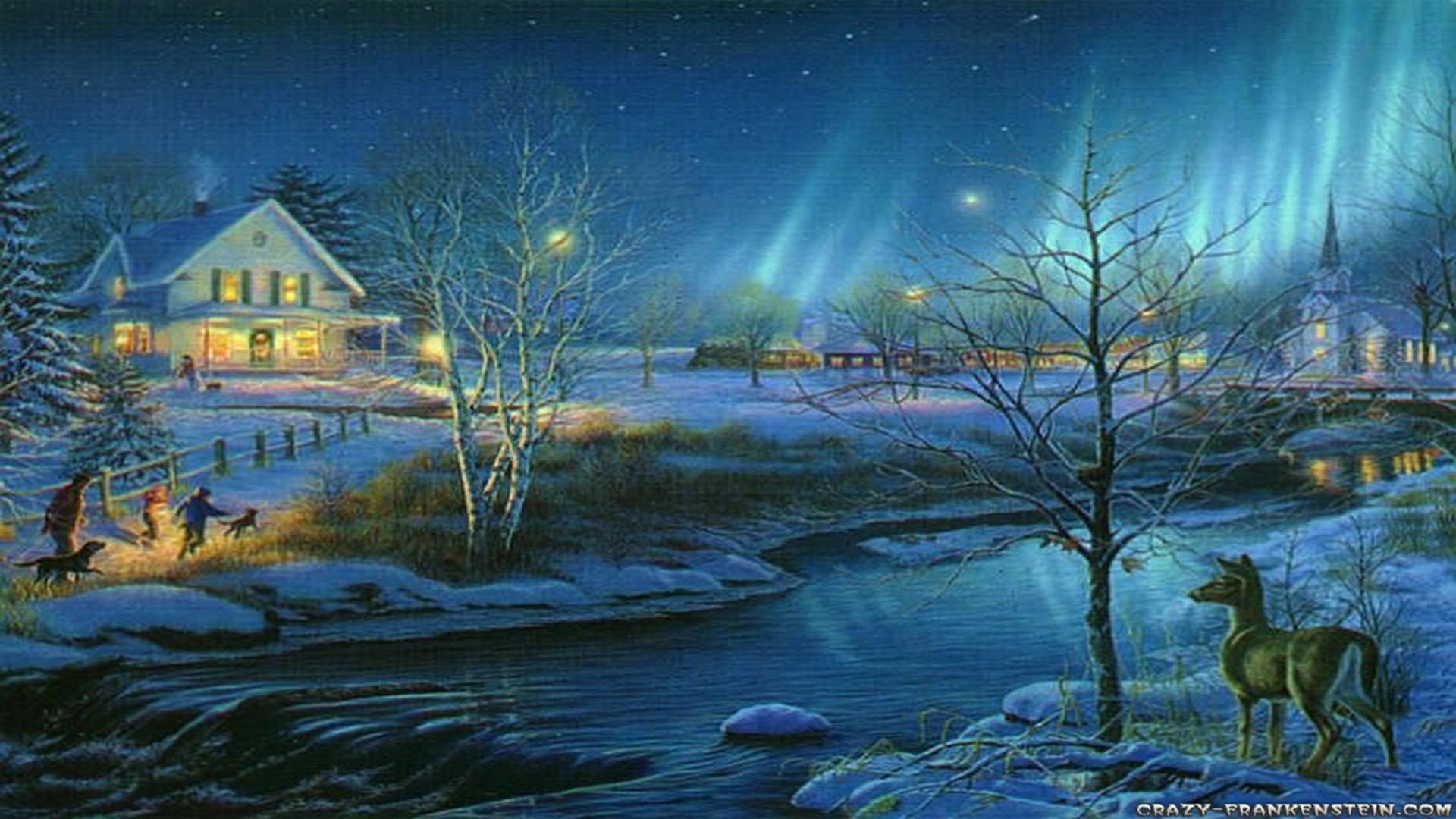 Christmas Landscape Wallpapers