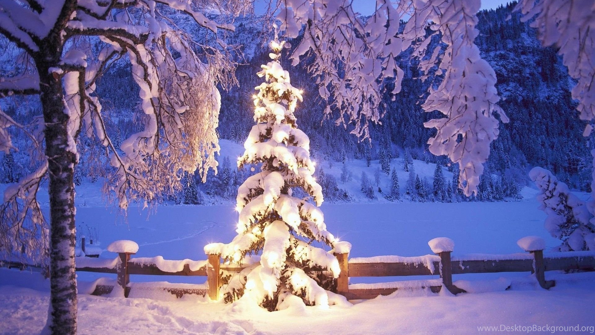 Christmas Landscape Wallpapers