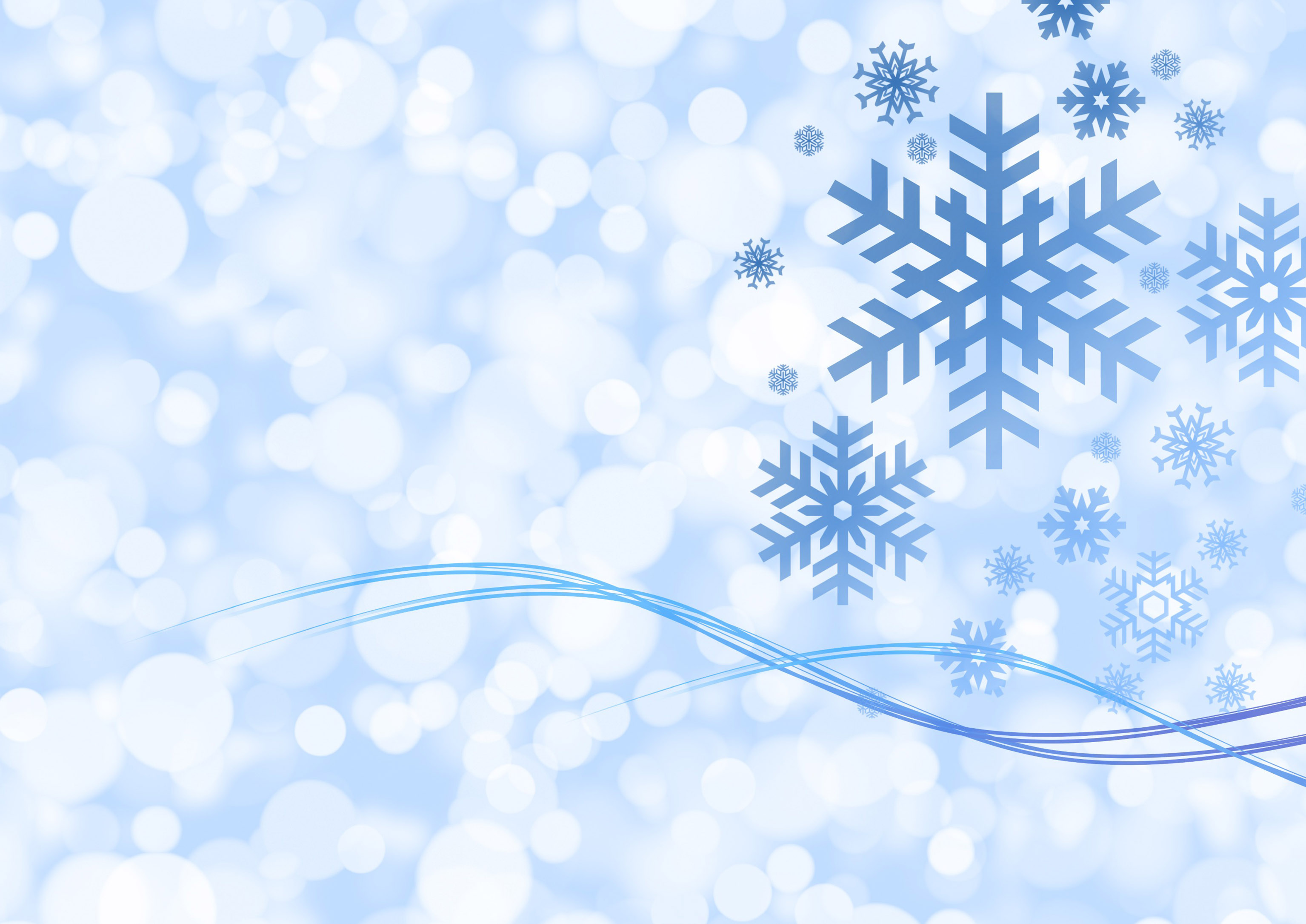 Christmas Light Snow Wallpapers