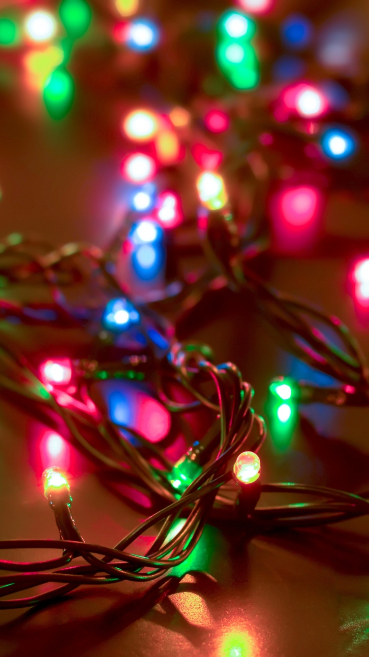 Christmas Lights Aesthetic Wallpapers