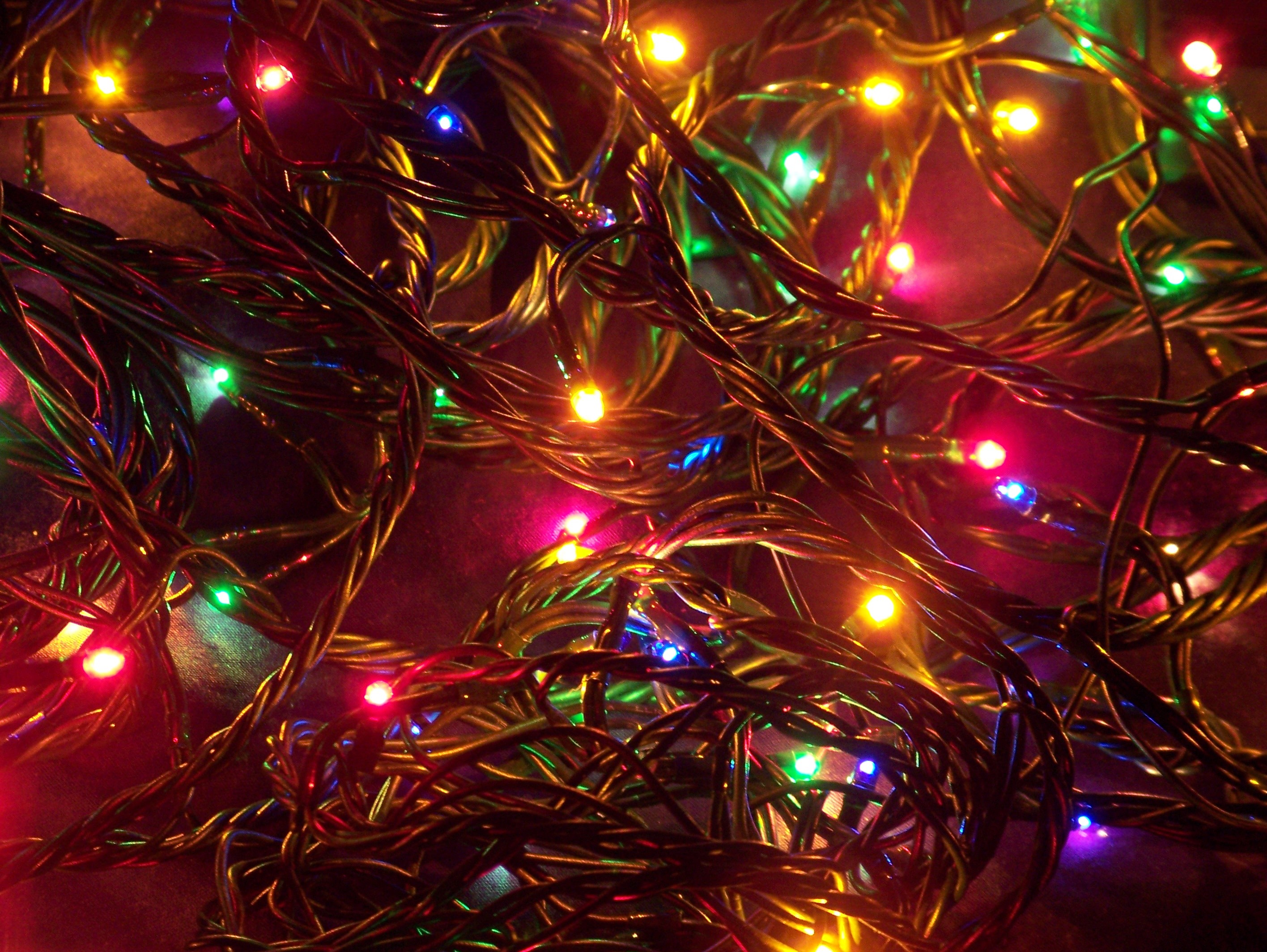 Christmas Lights Aesthetic Wallpapers