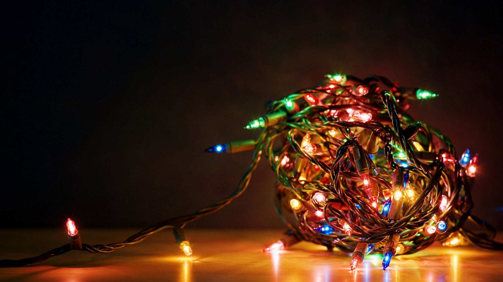 Christmas Lights Desktop Wallpapers