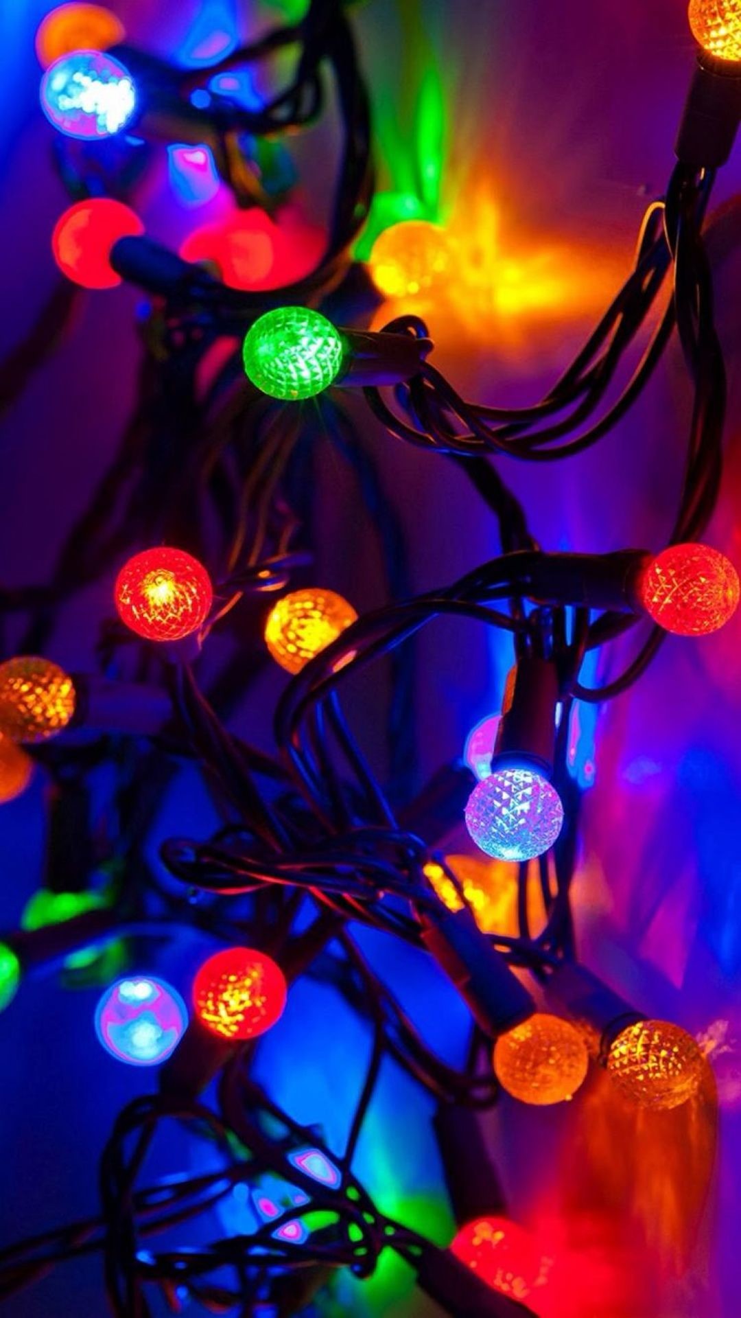 Christmas Lights Iphone Wallpapers