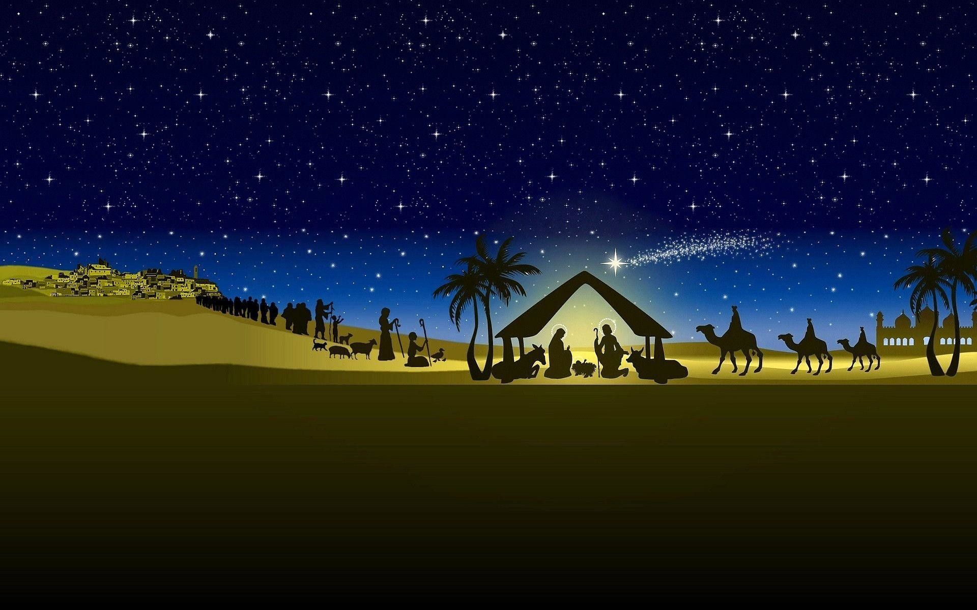 Christmas Manger Wallpapers