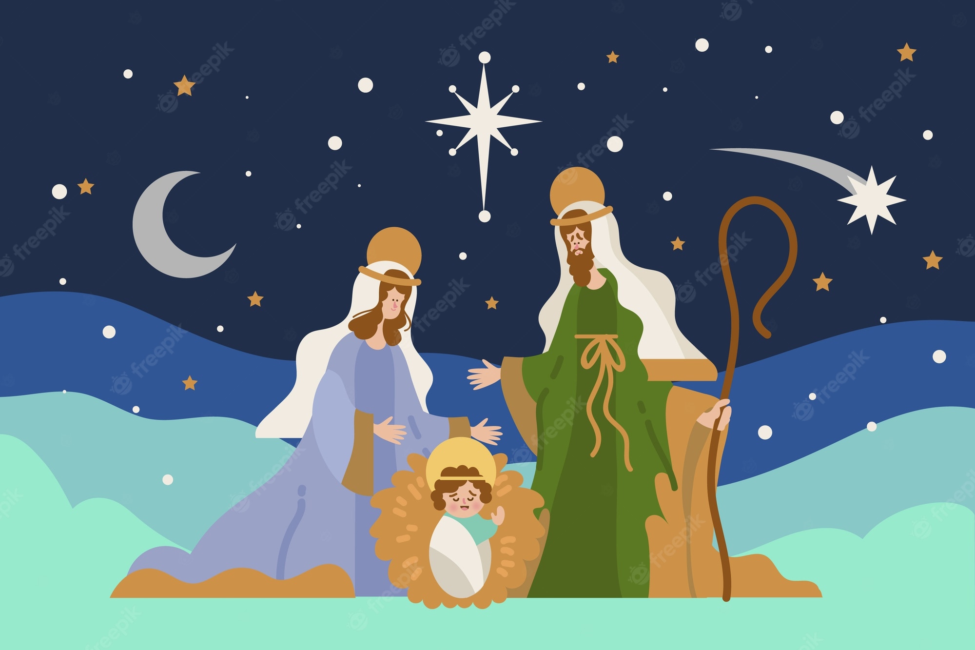 Christmas Manger Wallpapers