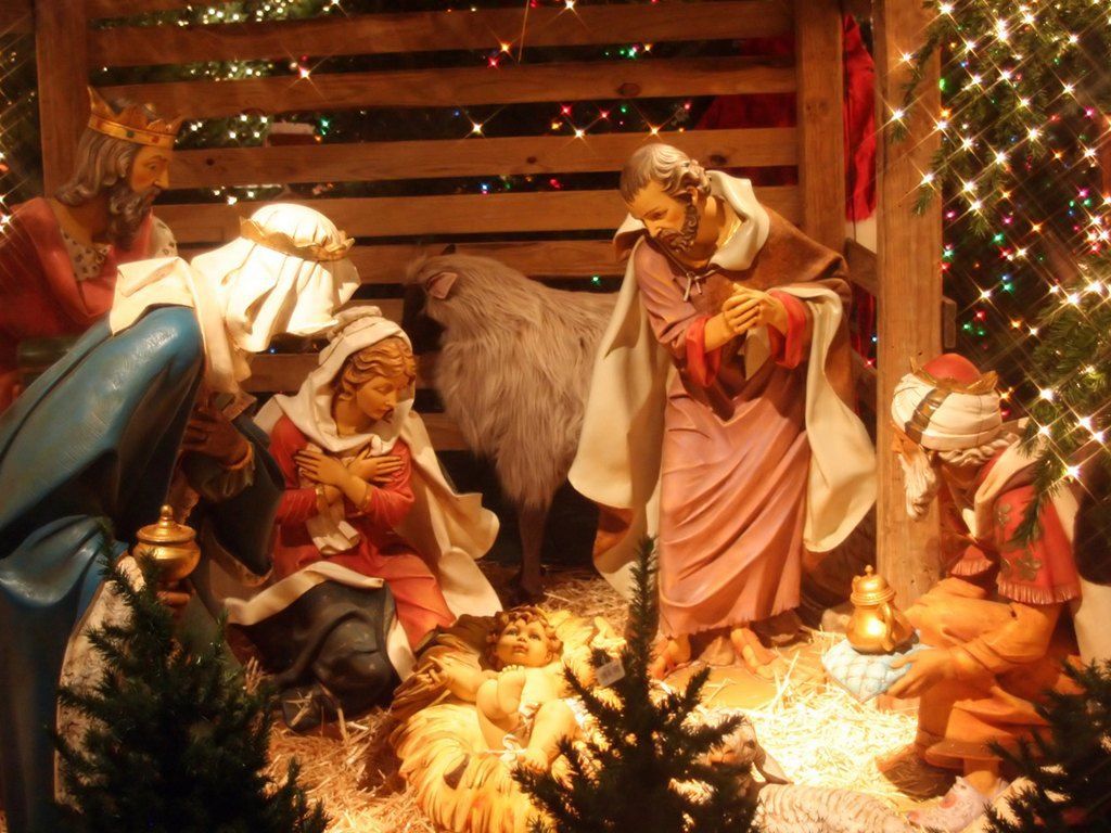 Christmas Manger Wallpapers