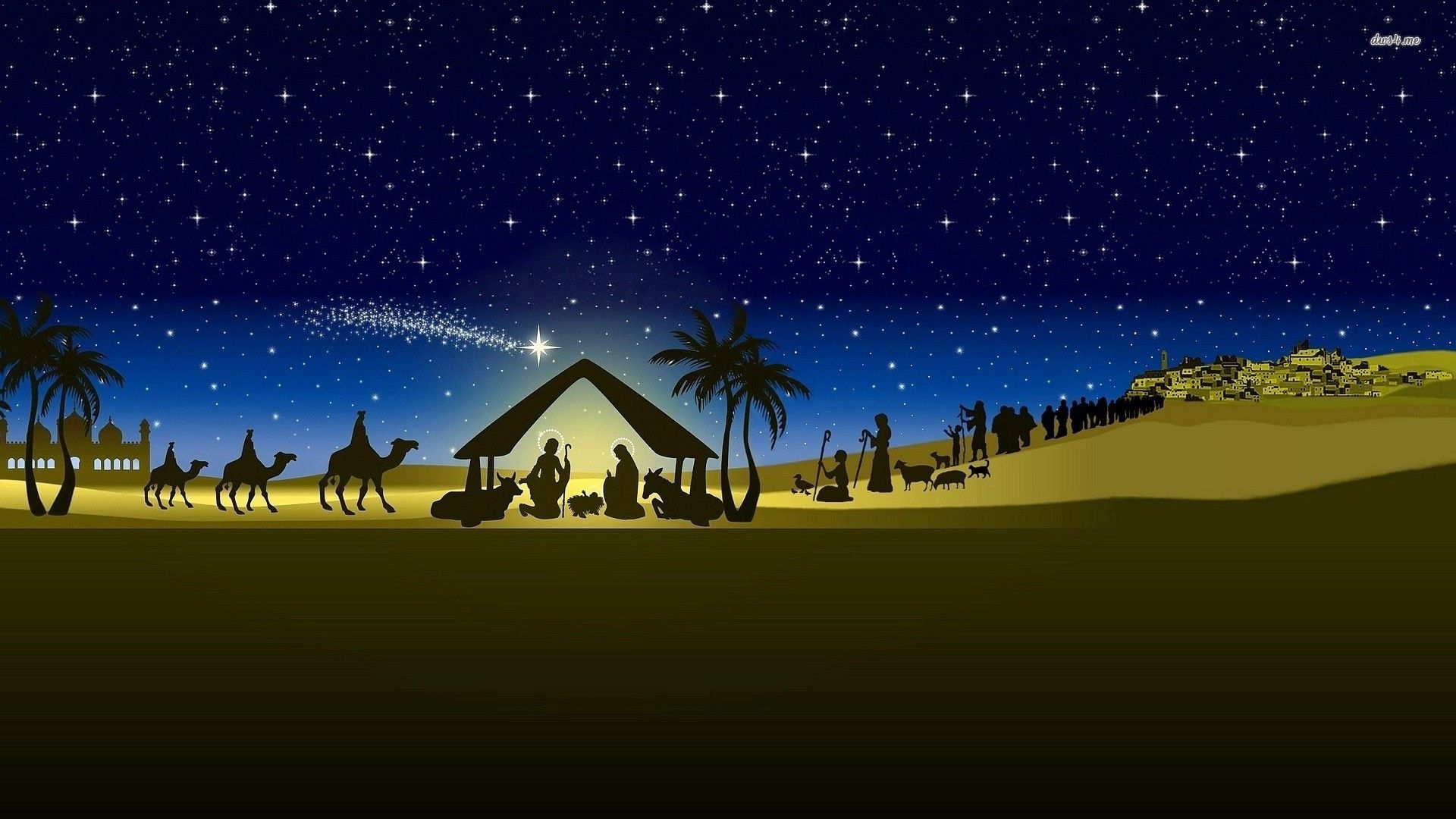 Christmas Manger Wallpapers