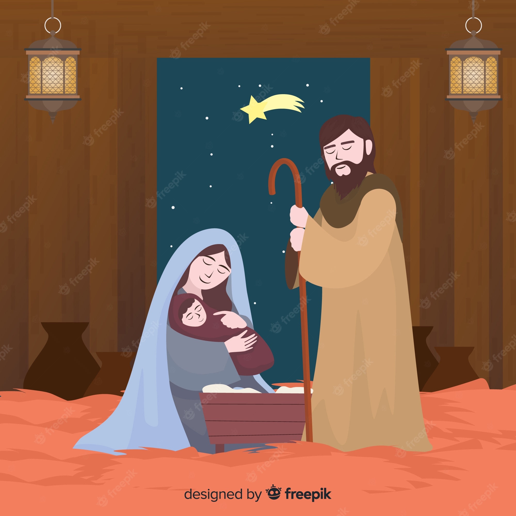 Christmas Manger Wallpapers