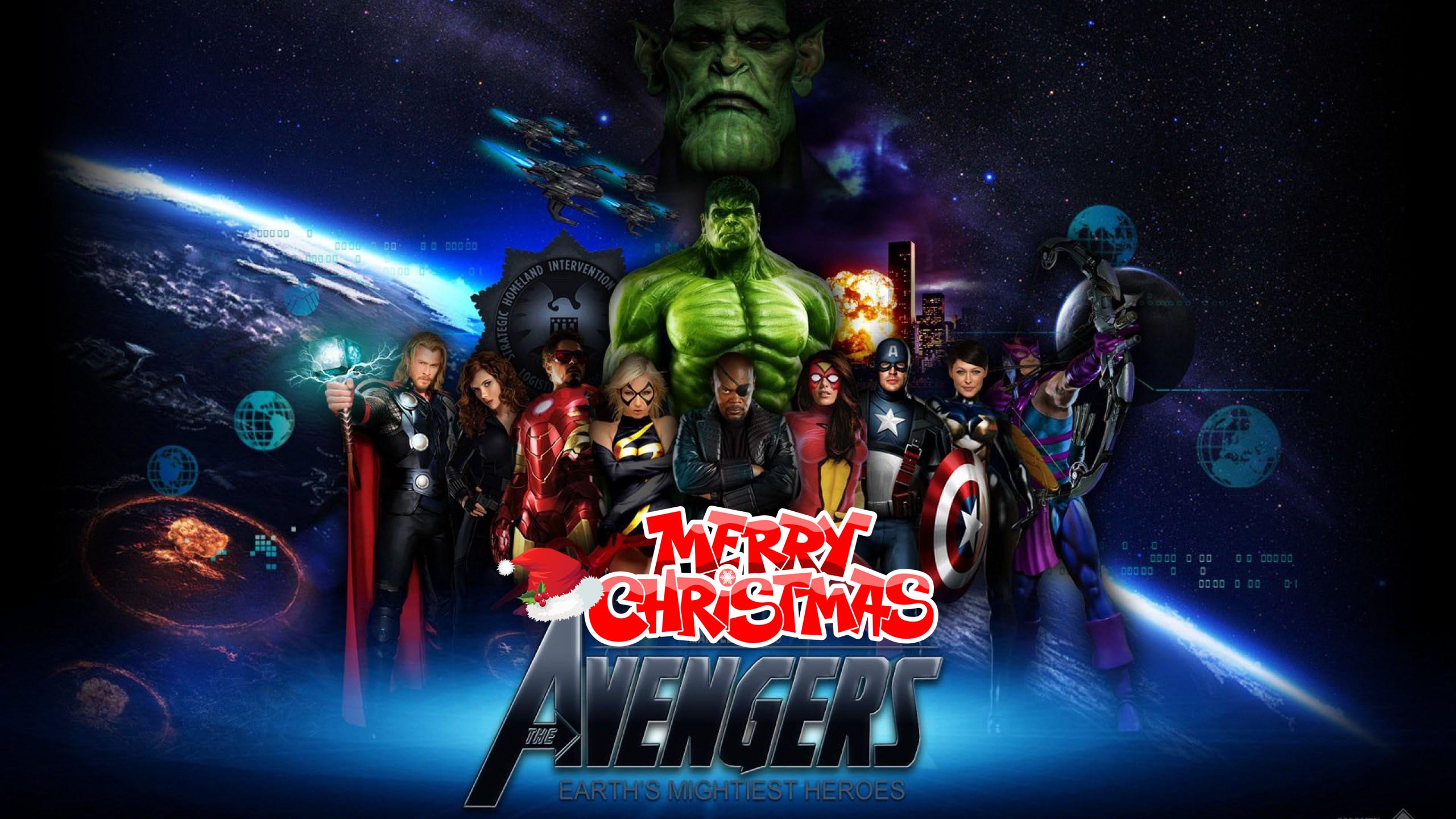 Christmas Marvel Wallpapers