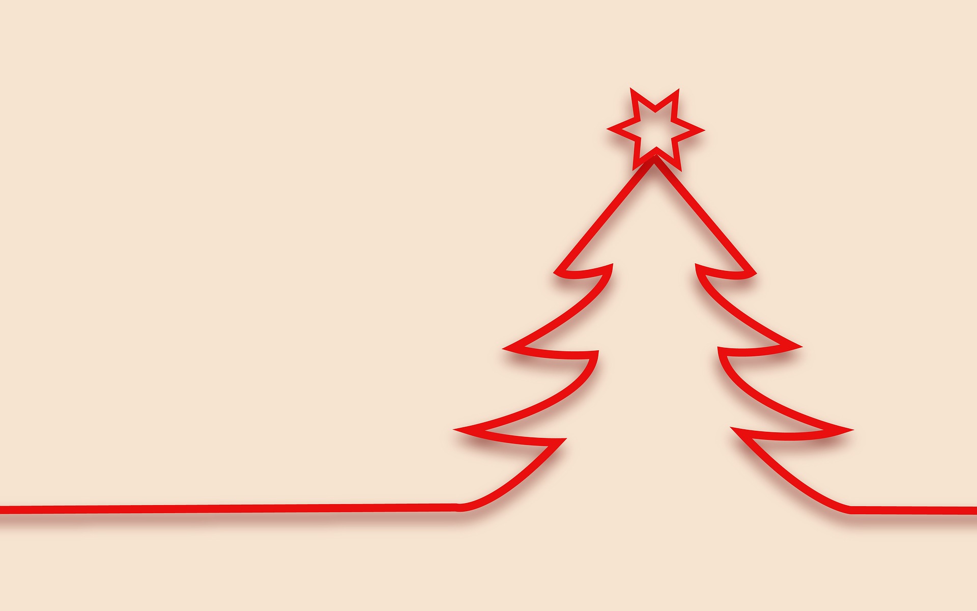 Christmas Minimalist Wallpapers