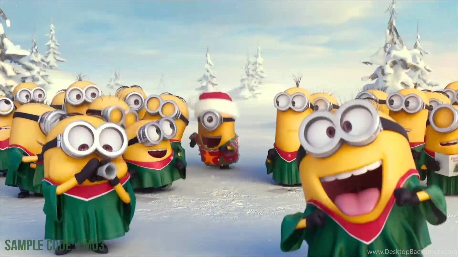 Christmas Minions Wallpapers