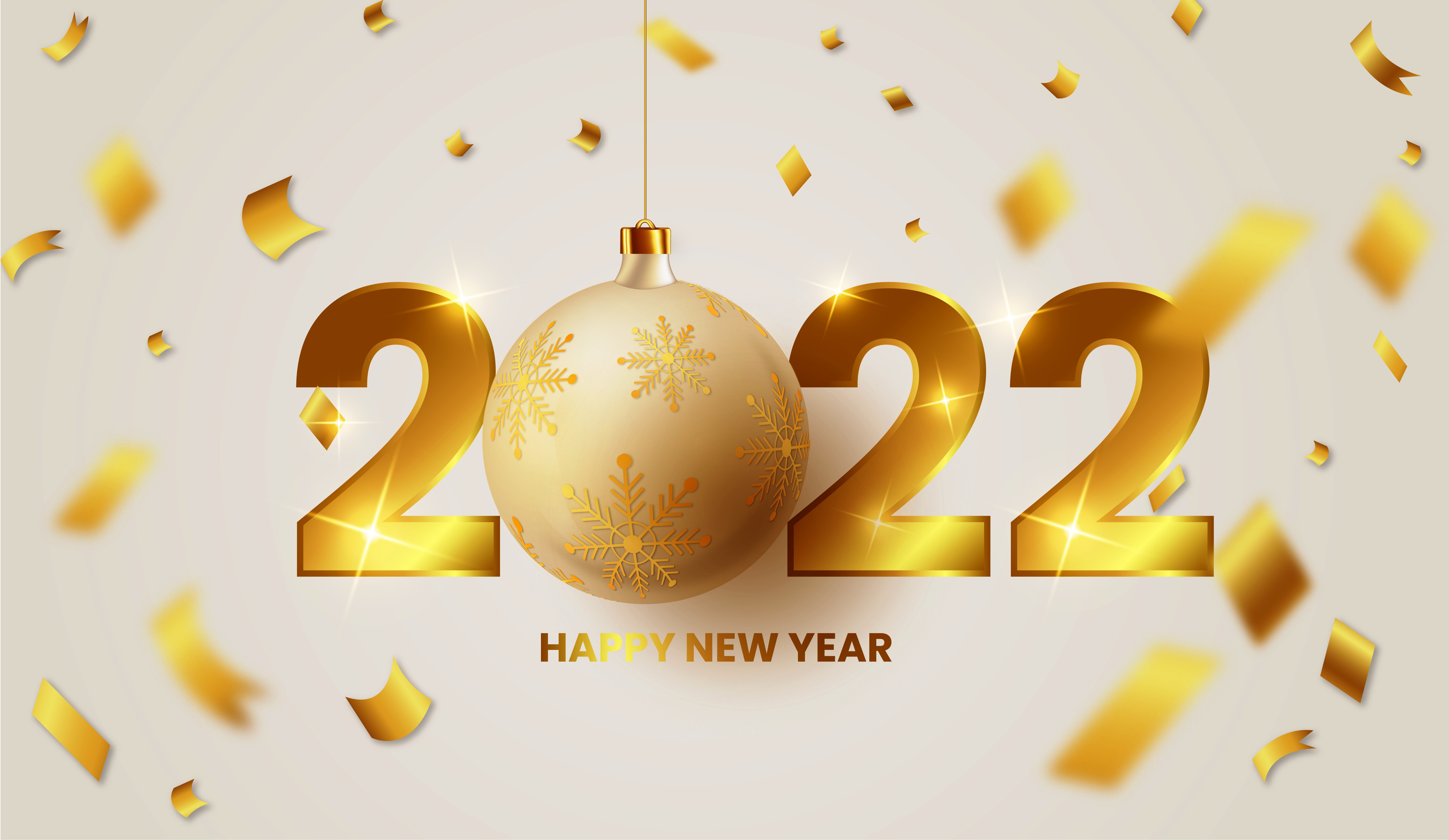 Christmas New Year 2022 4K Wallpapers