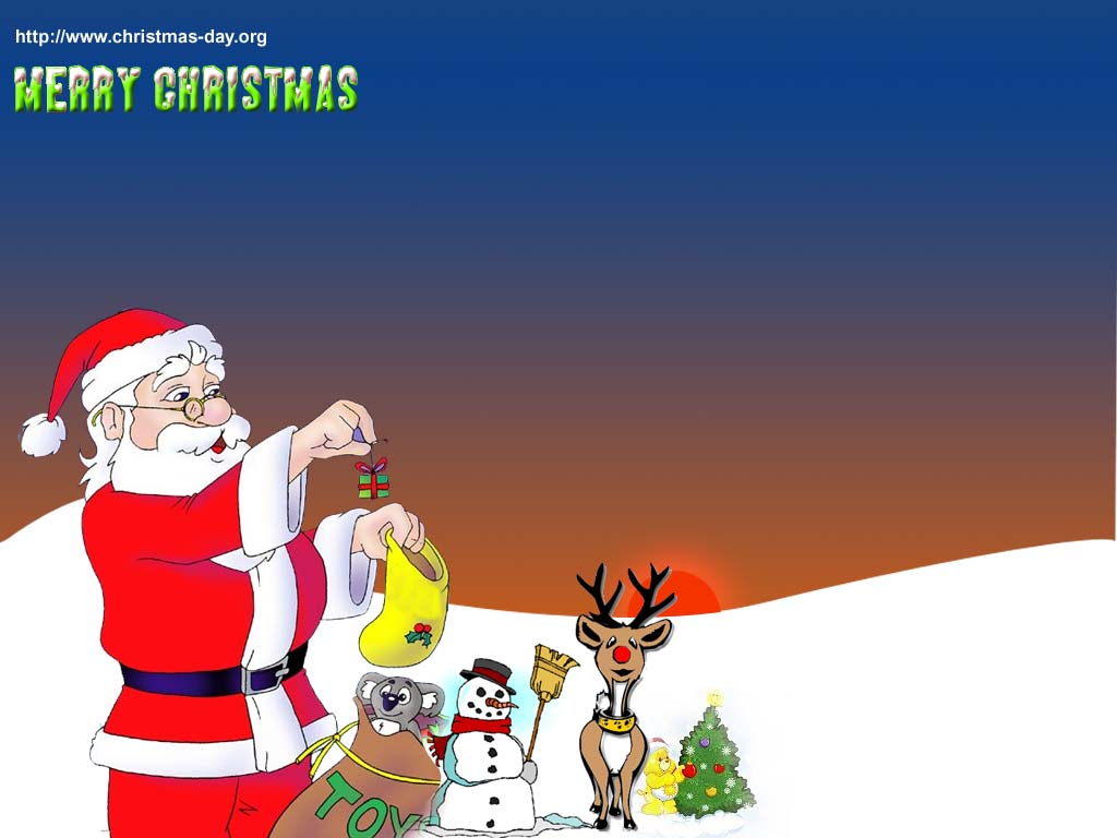 Christmas Paintings Wallpapers