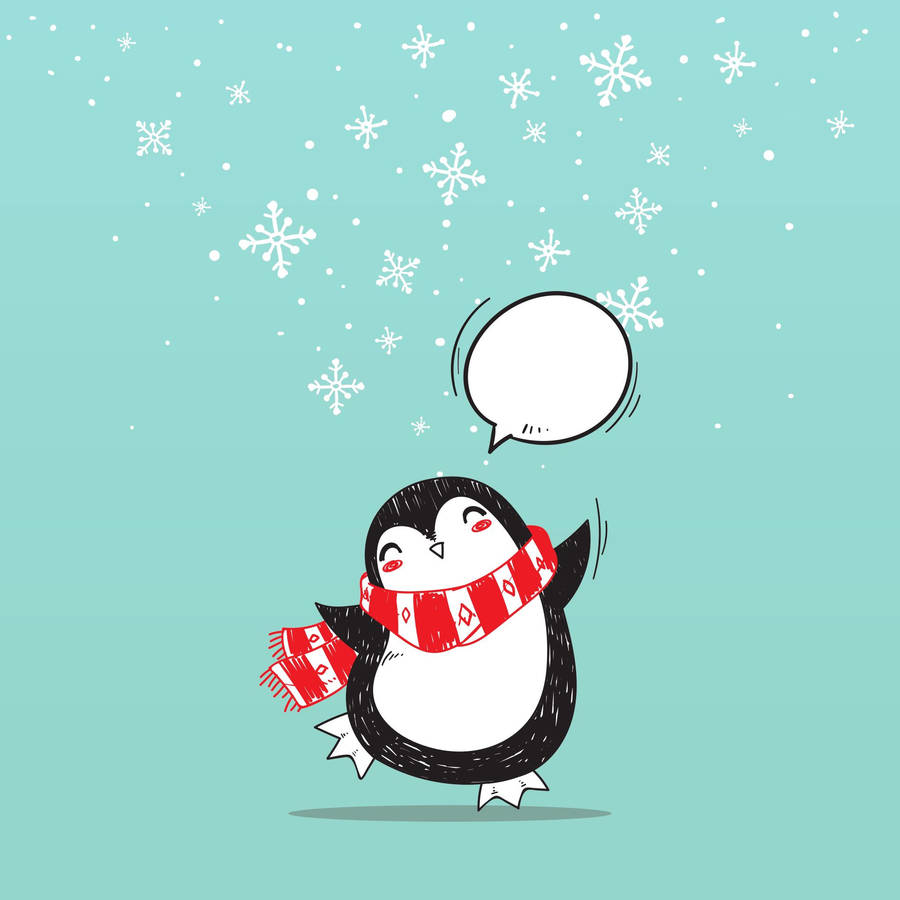 Christmas Penguin Wallpapers