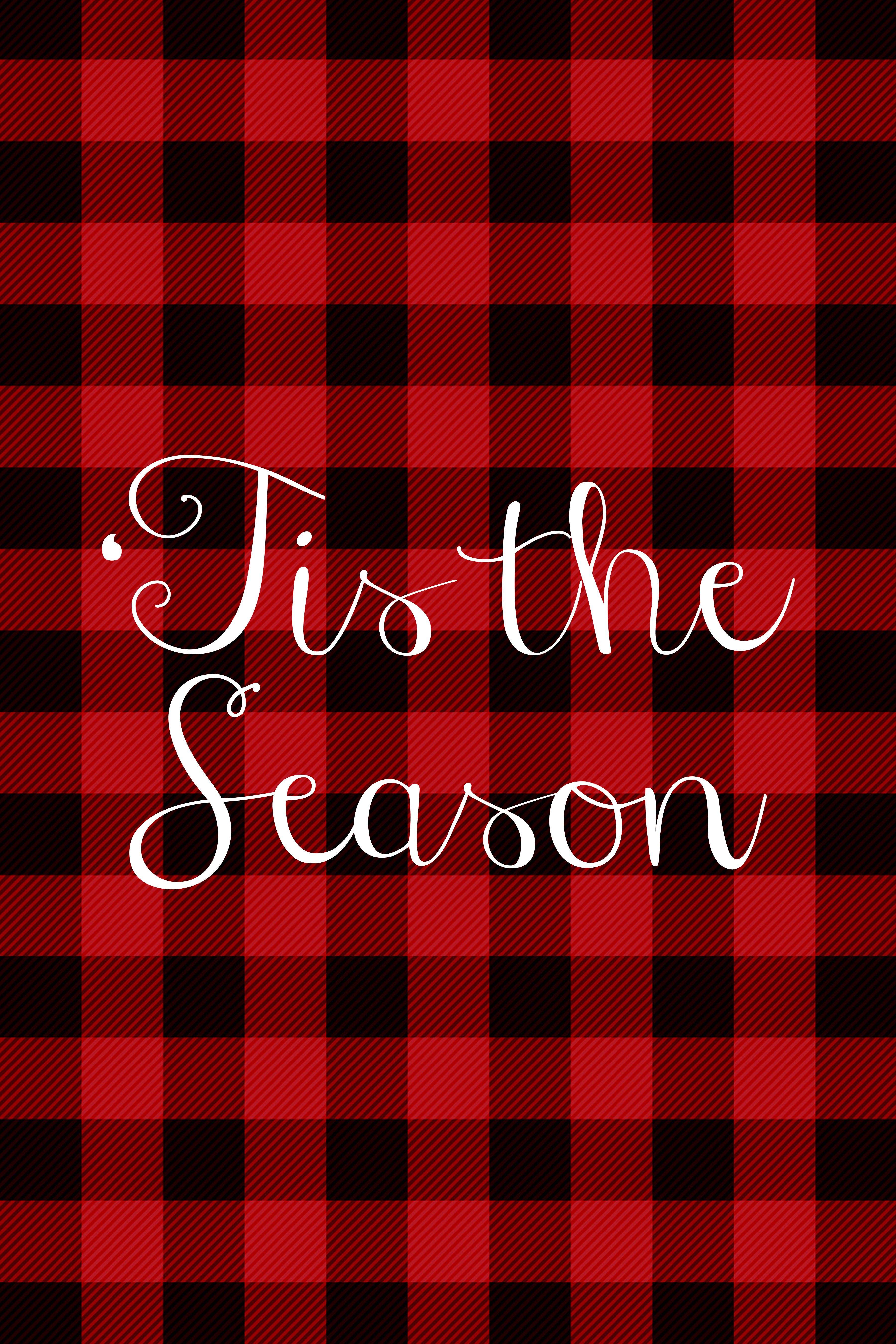 Christmas Plaid Wallpapers