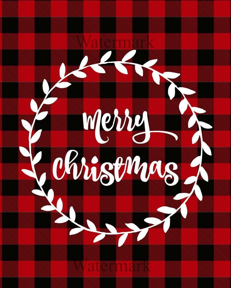 Christmas Plaid Wallpapers