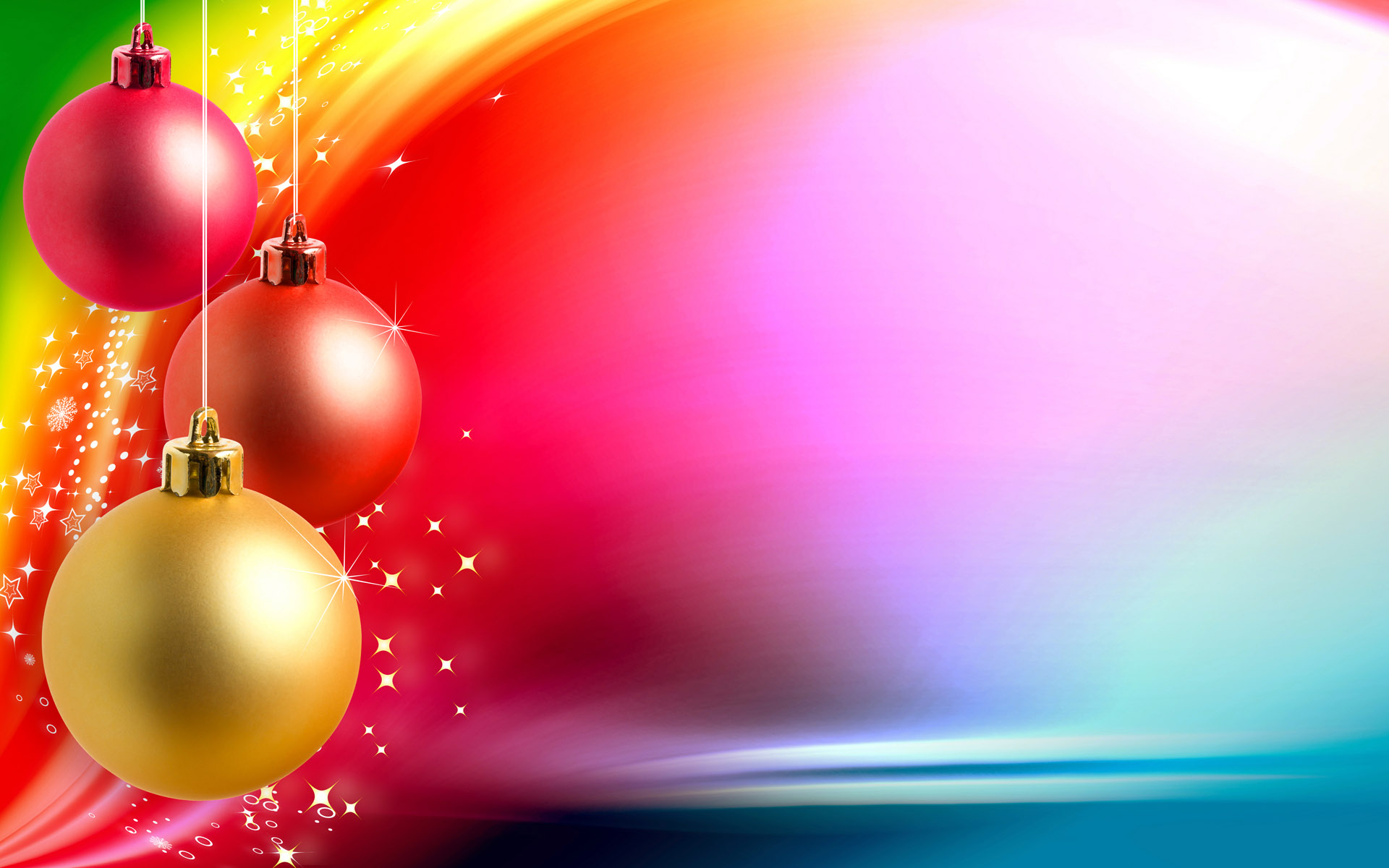 Christmas Rainbow Wallpapers