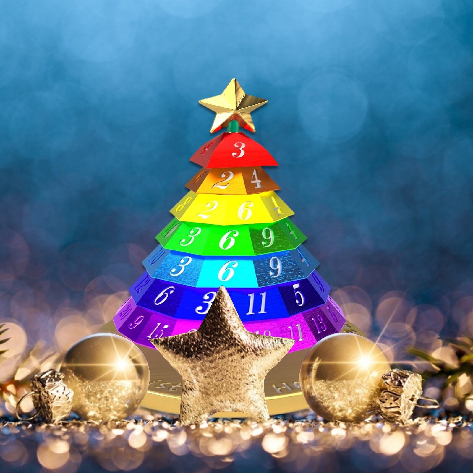 Christmas Rainbow Wallpapers