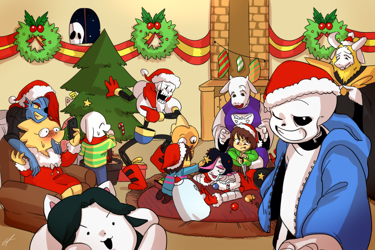 Christmas Sans Wallpapers