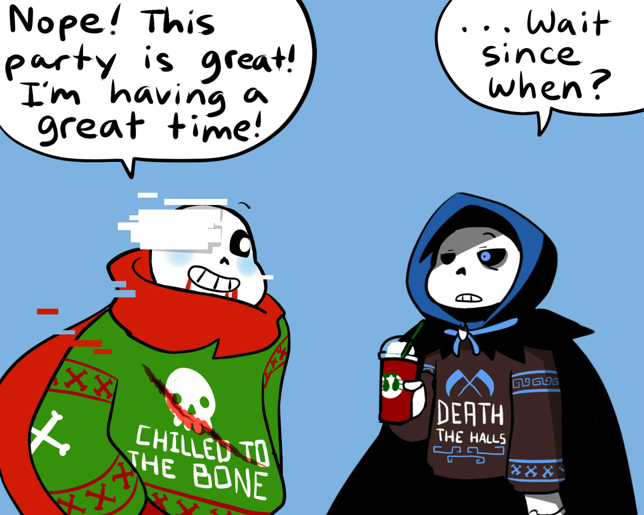 Christmas Sans Wallpapers