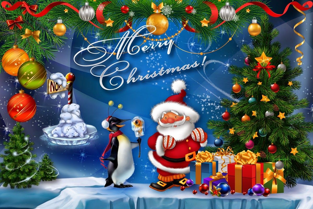 Christmas Scenes Wallpapers