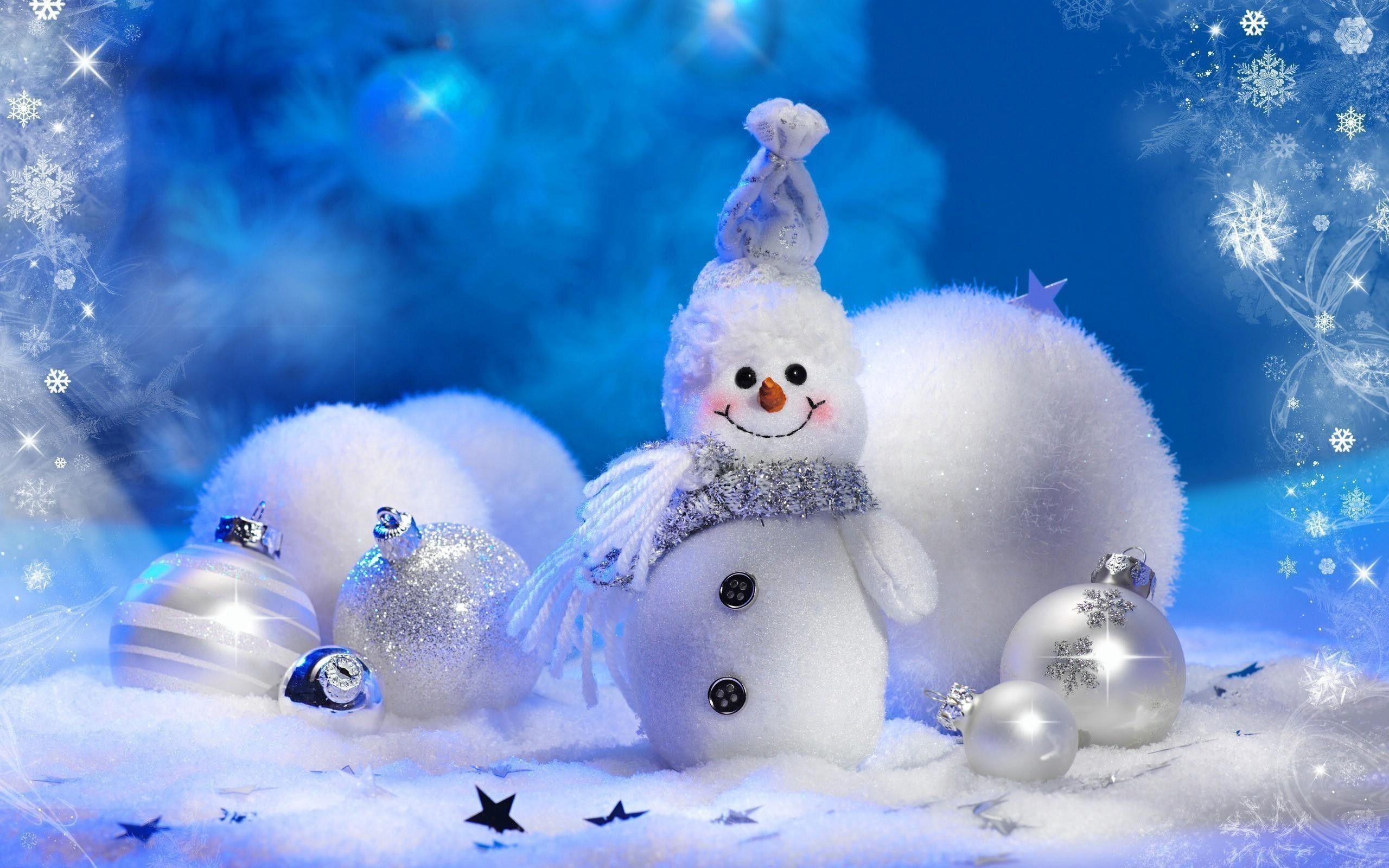 Christmas Snow Scene Wallpapers