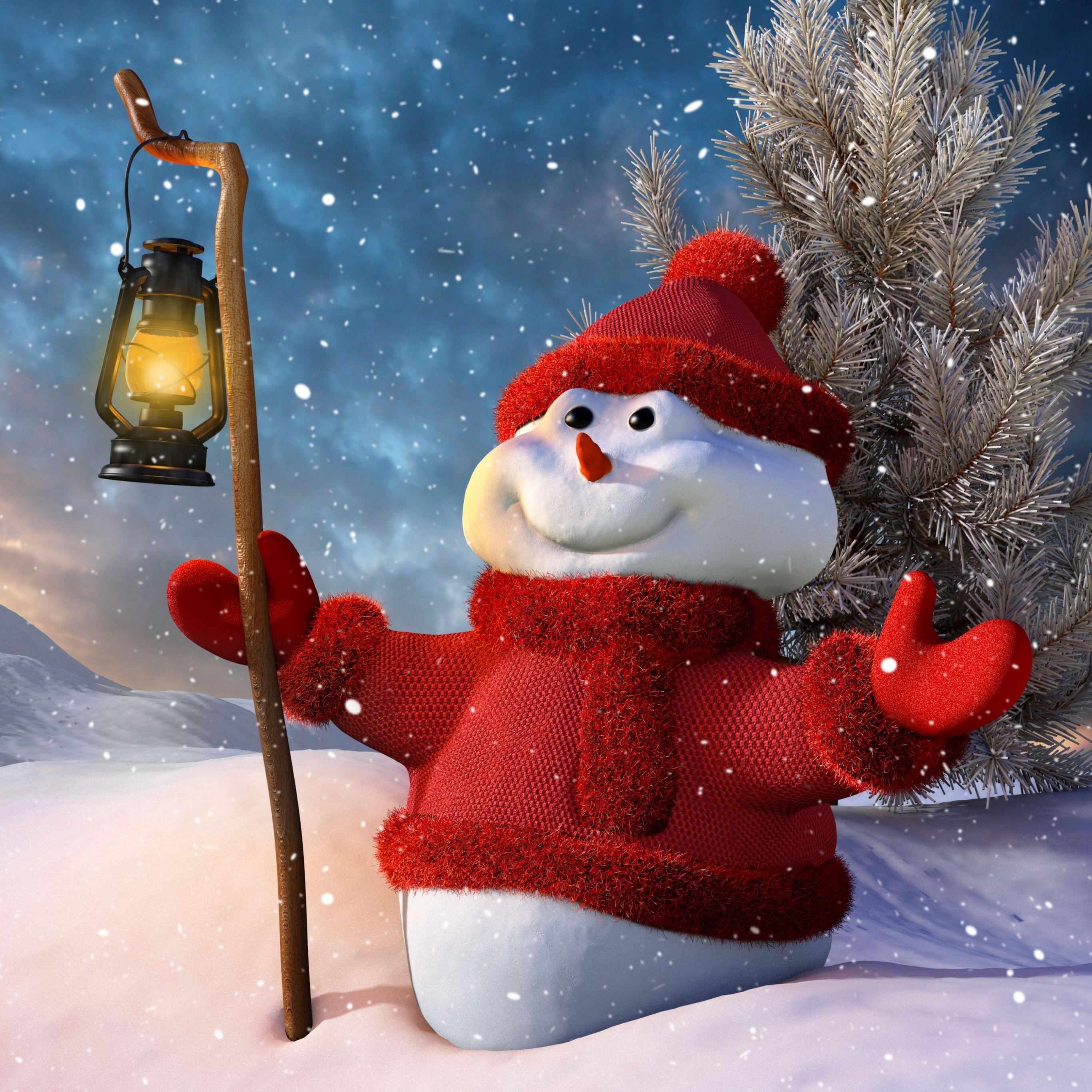 Christmas Snowman Wallpapers