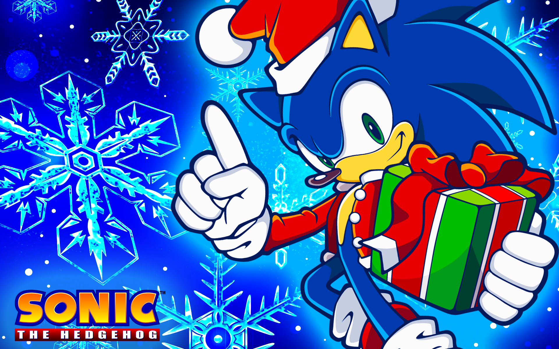 Christmas Sonic Wallpapers