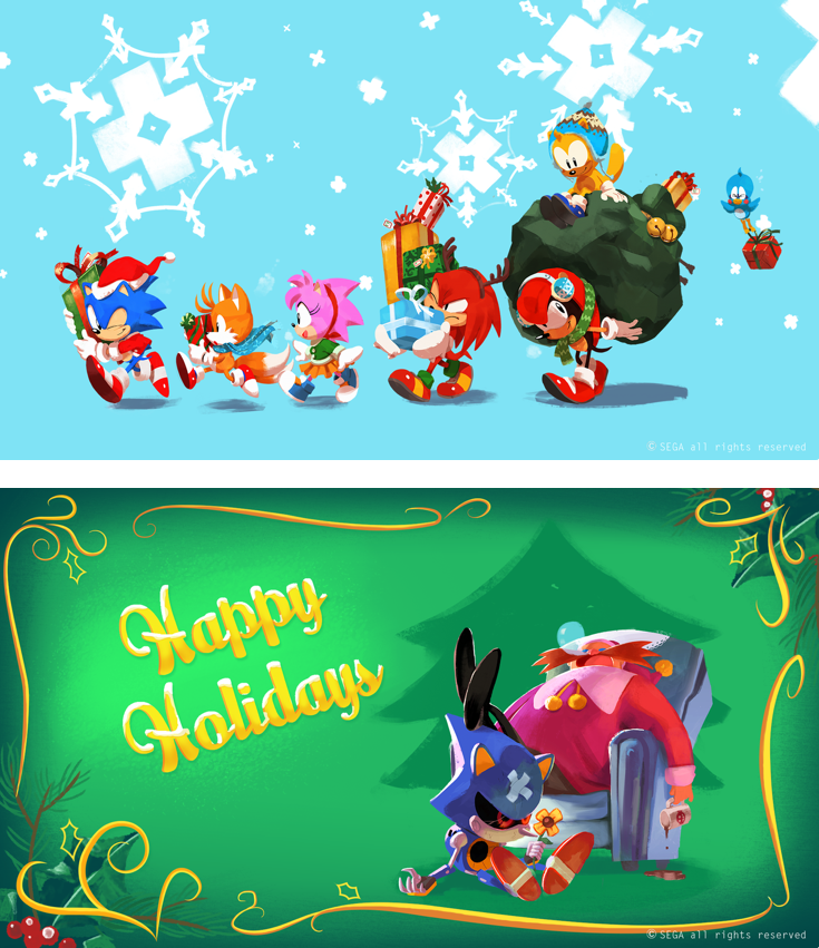 Christmas Sonic Wallpapers