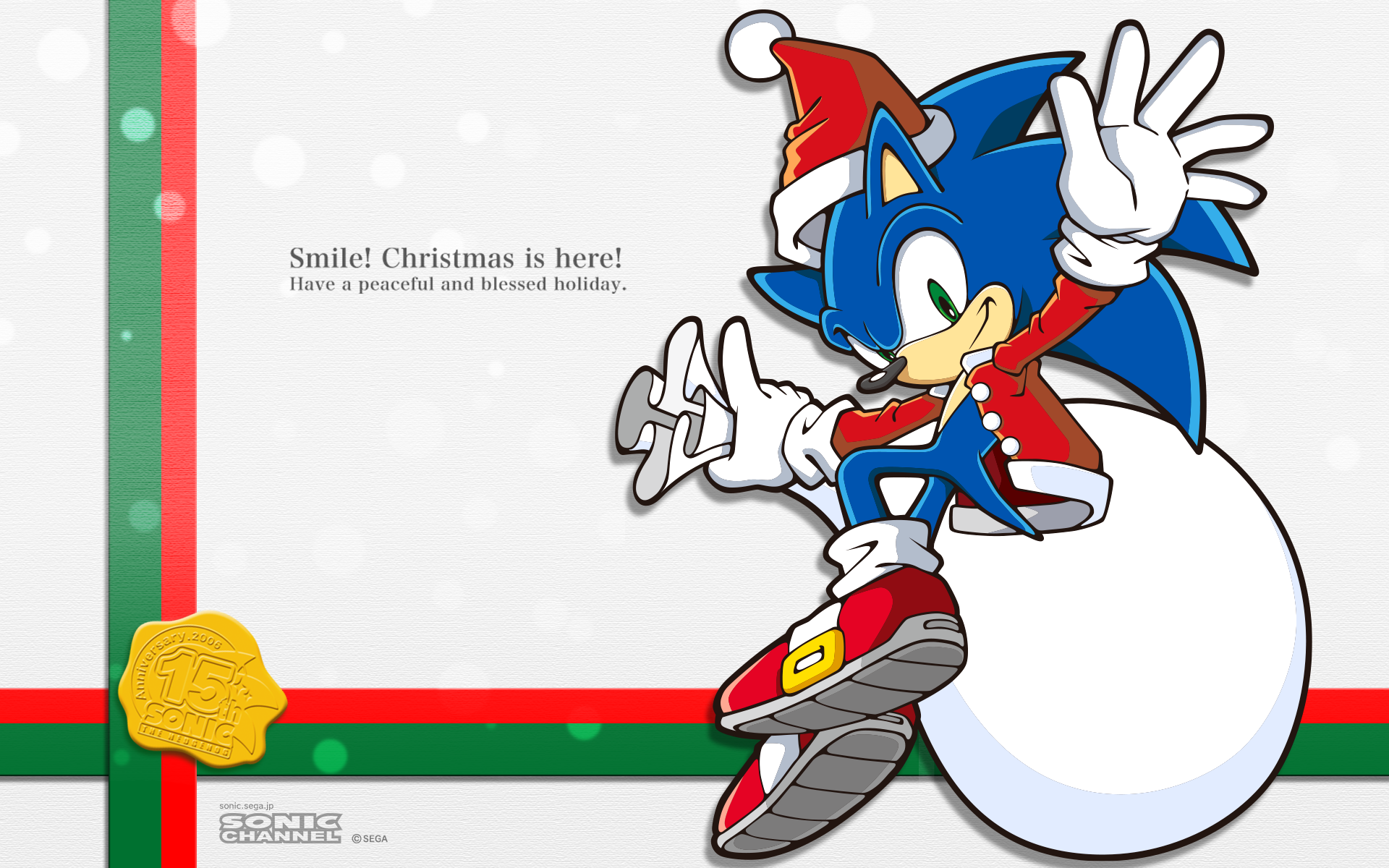 Christmas Sonic Wallpapers