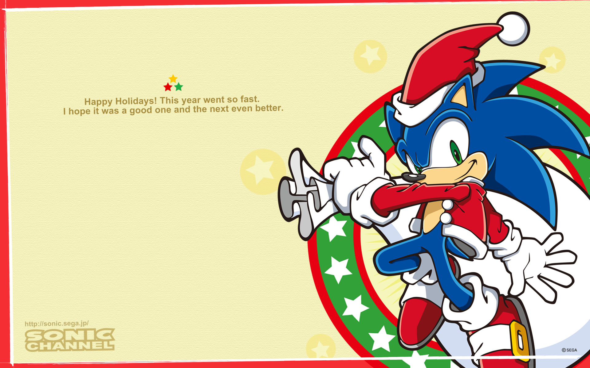 Christmas Sonic Wallpapers