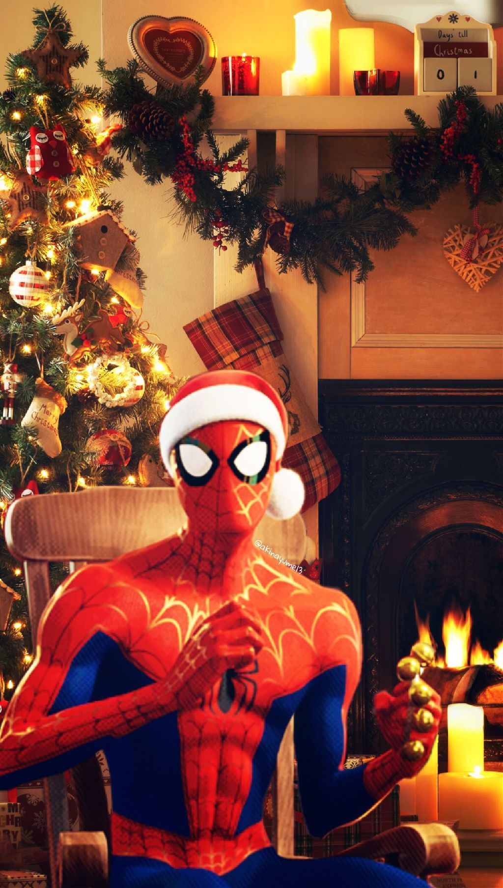 Christmas Spider Man Wallpapers