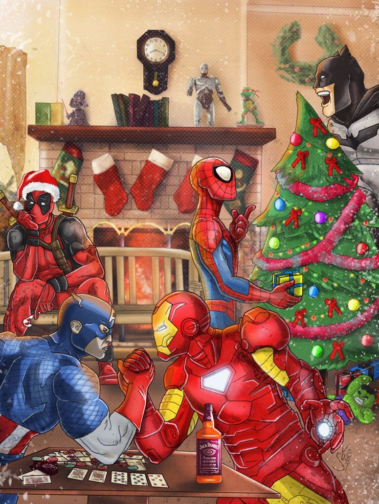 Christmas Spider Man Wallpapers